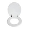 WC-Sitz 'Prima weiß Holzkern