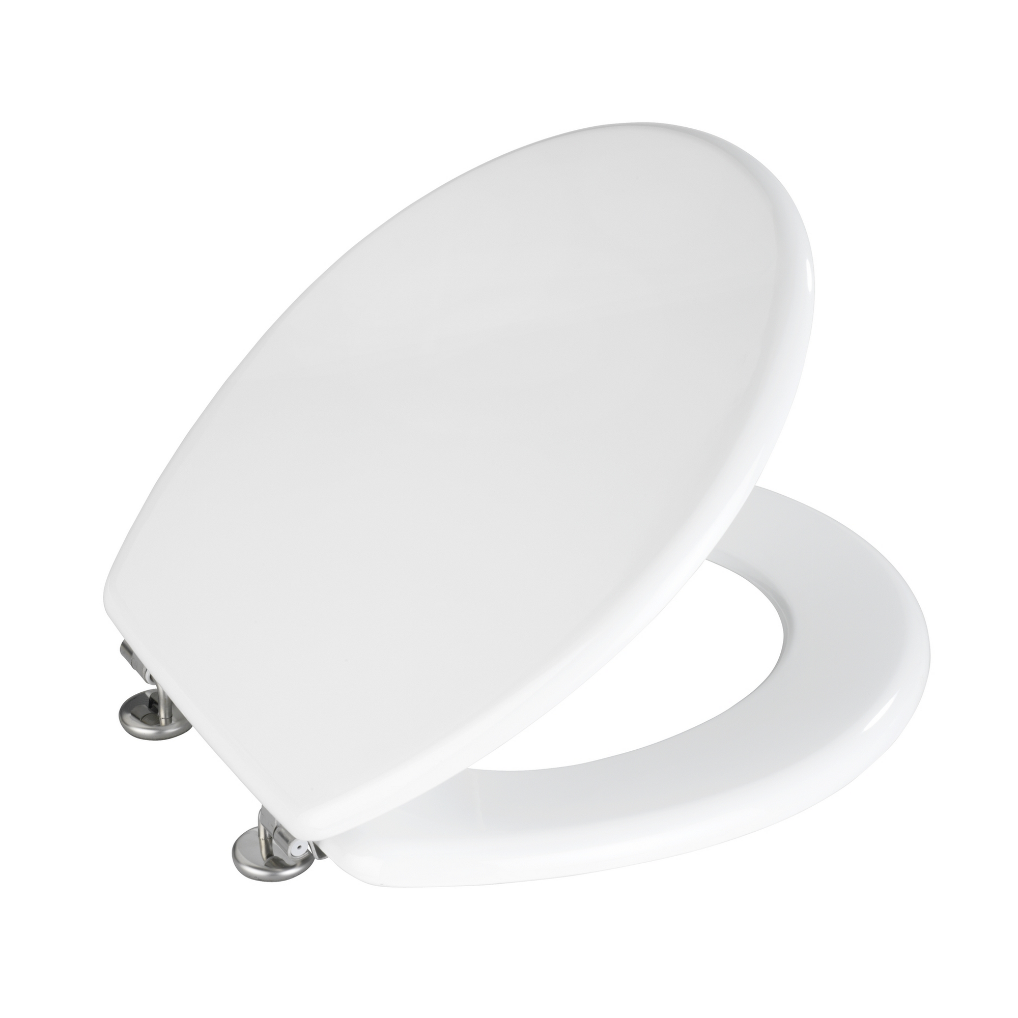 WC-Sitz 'Prima weiß Holzkern