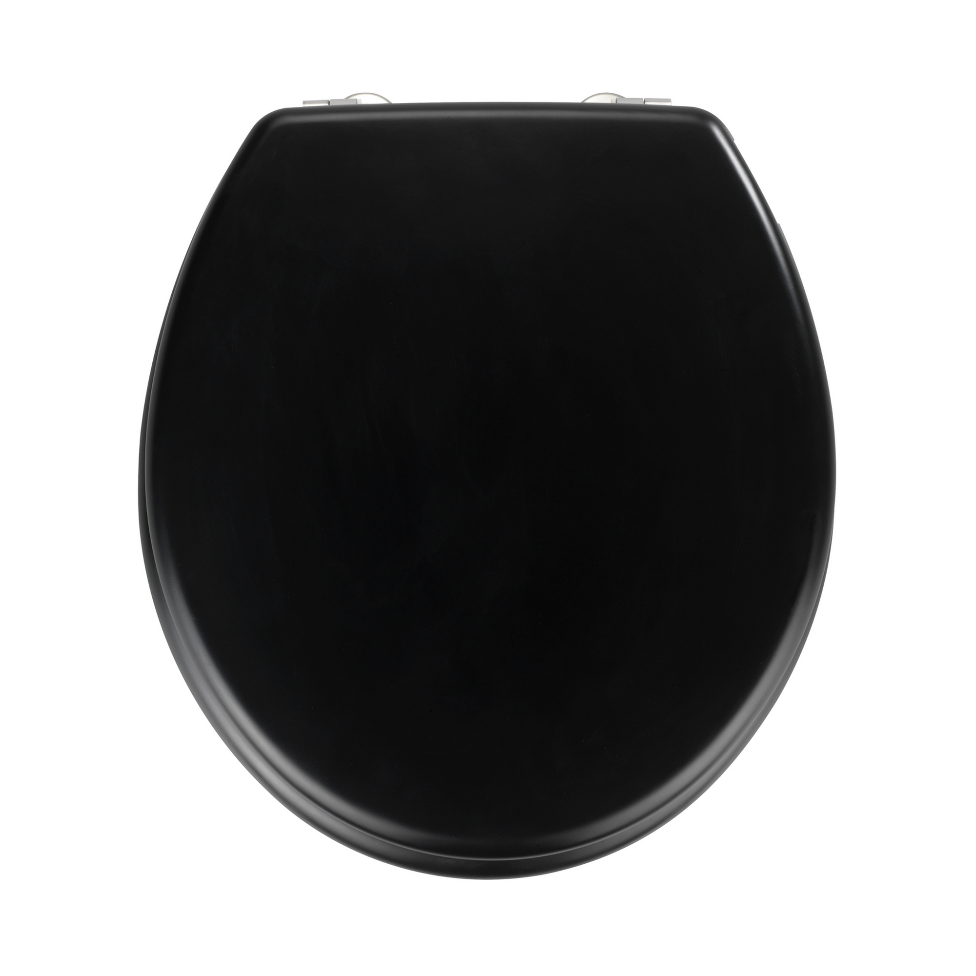 WC-Sitz 'Prima schwarz Holzkern