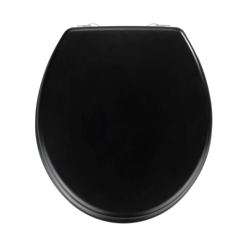 WC-Sitz 'Prima schwarz Holzkern