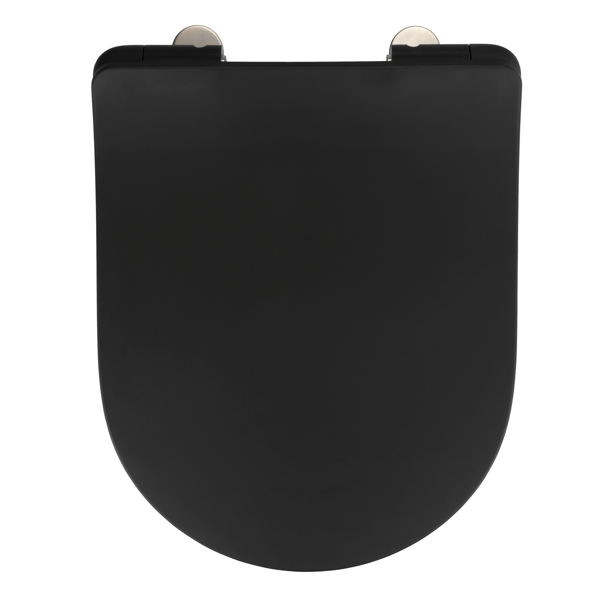 WC-Sitz 'Sedilo' mit Absenkautomatik schwarz Duroplast