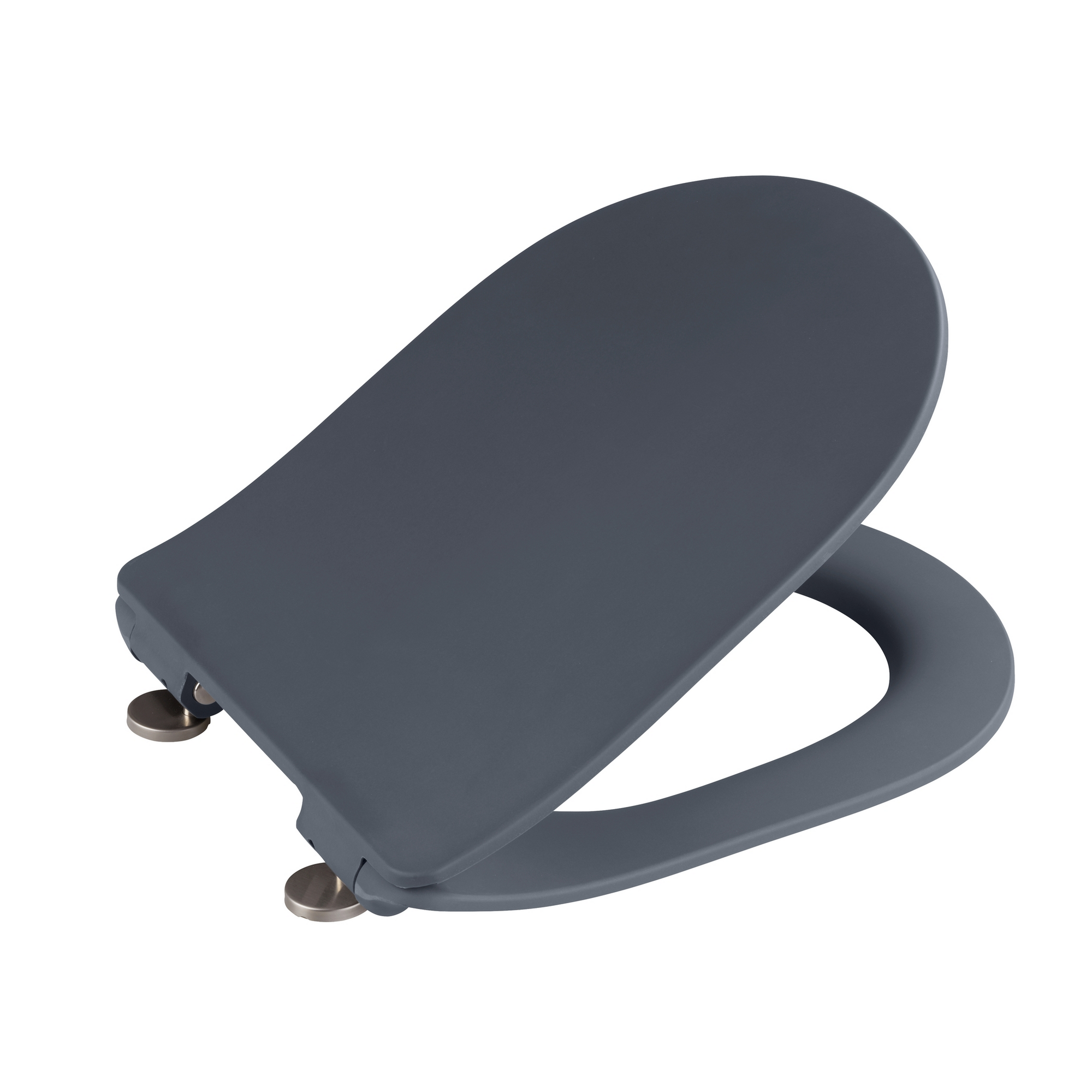 WC-Sitz 'Sedilo' mit Absenkautomatik grau Duroplast