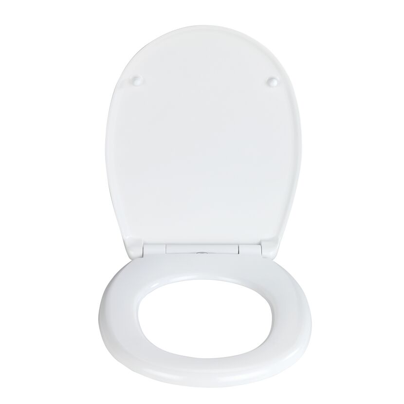 WC-Sitz 'Vorno' mit Absenkautomatik weiß Duroplast
