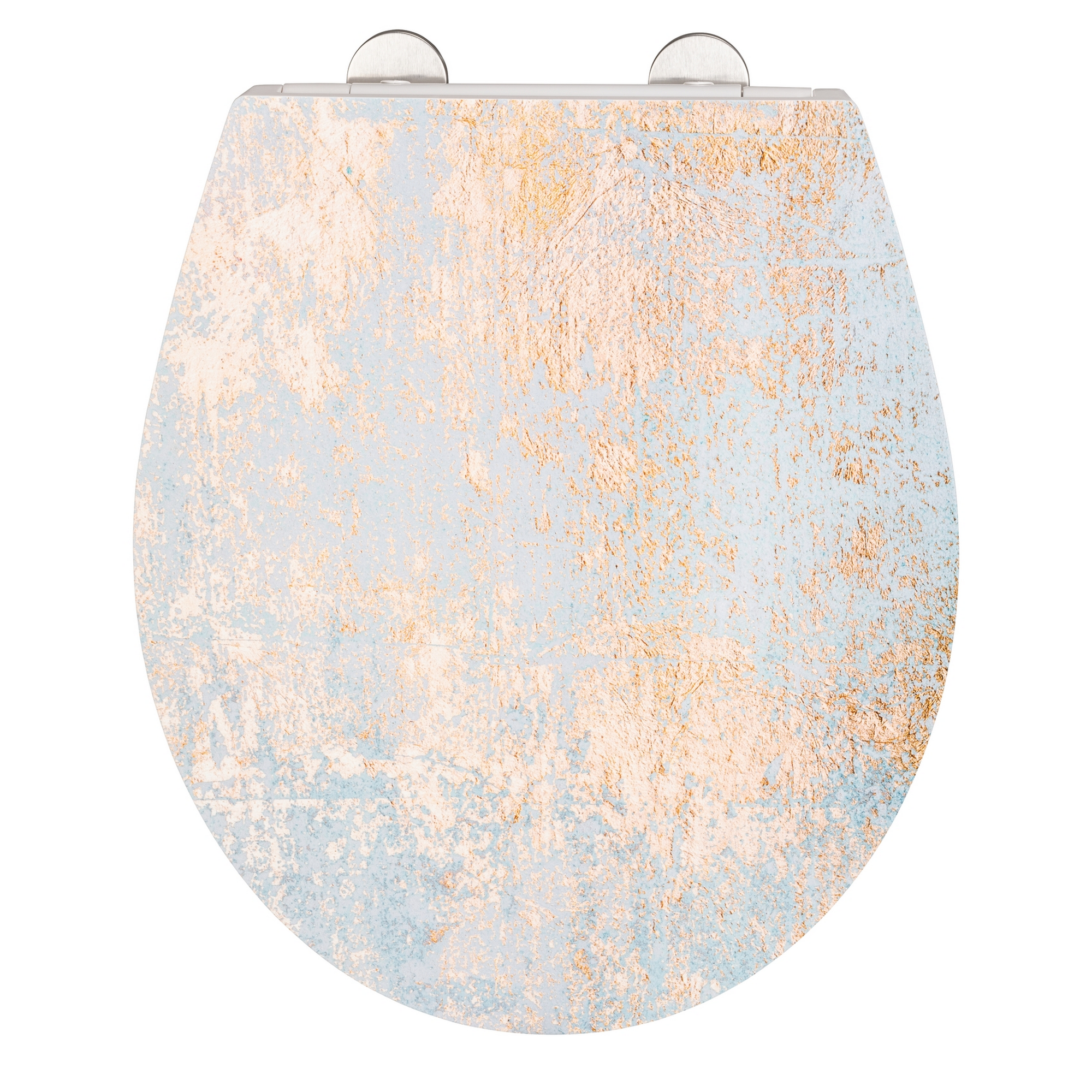 WC-Sitz 'Agate' mit Absenkautomatik mehrfarbig Duroplast