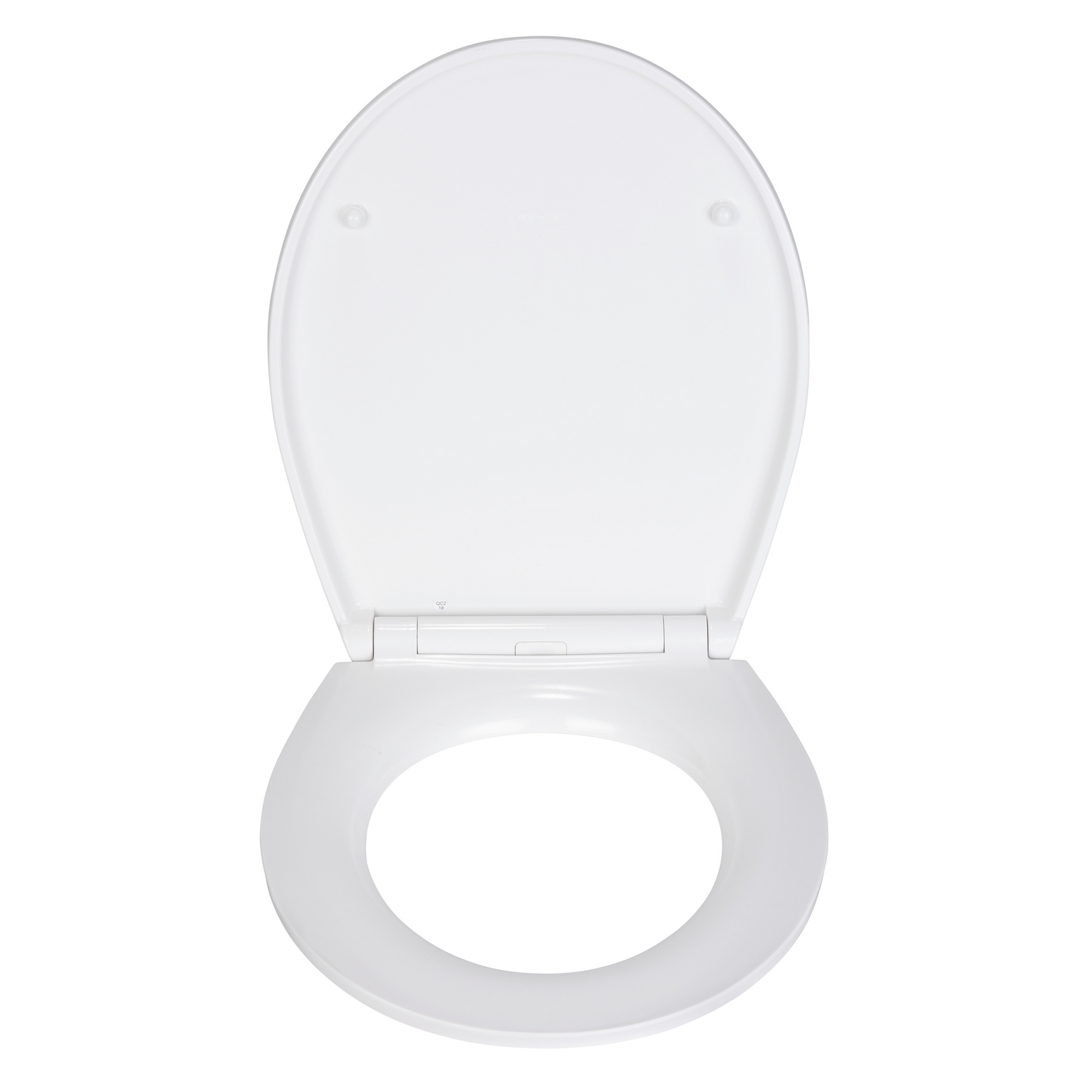 WC-Sitz 'Grey' mit Absenkautomatik mehrfarbig Duroplast