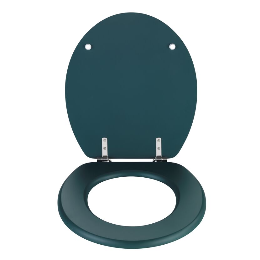 WC-Sitz 'Prima dunkelgrün Holzkern