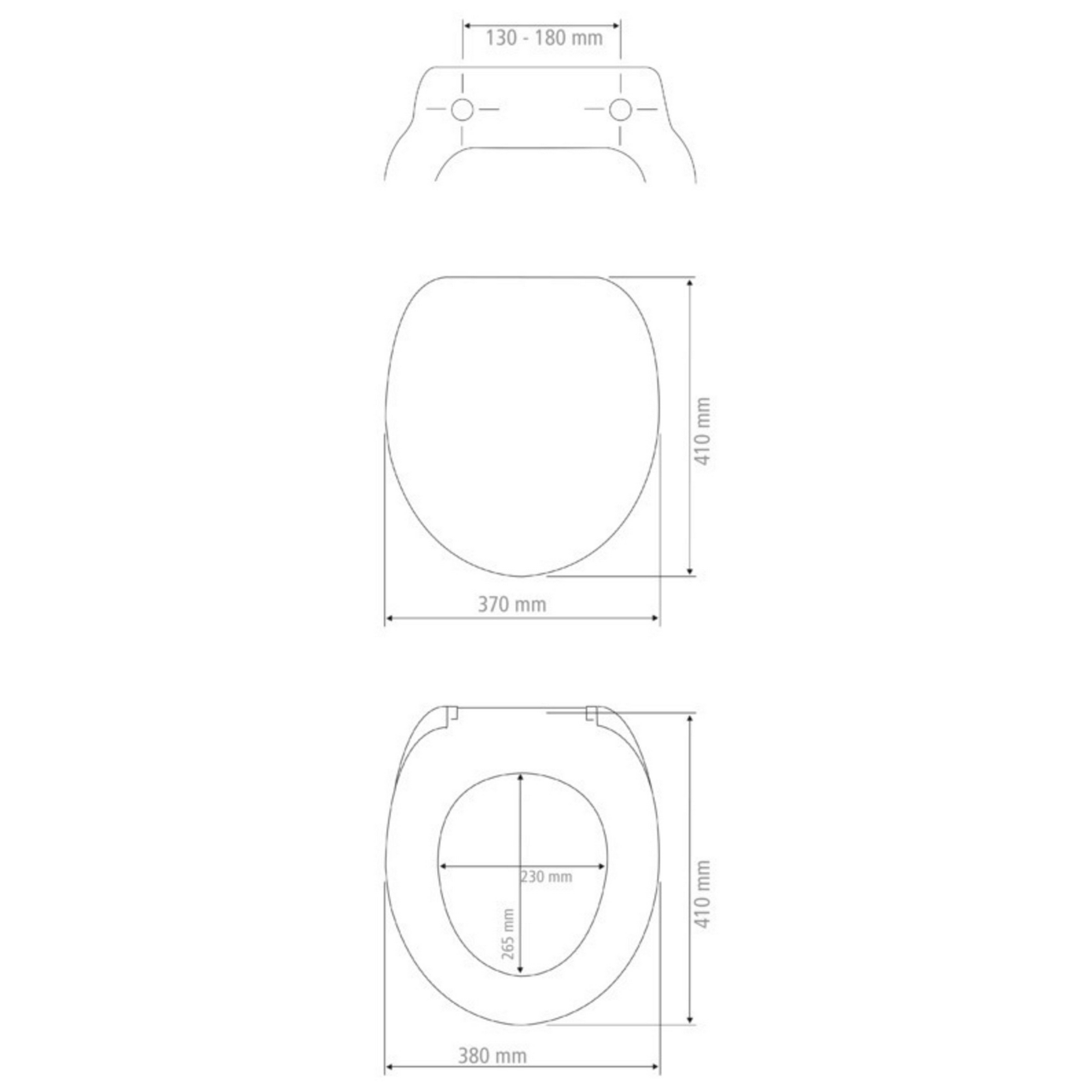 WC-Sitz 'Prima dunkelgrün Holzkern