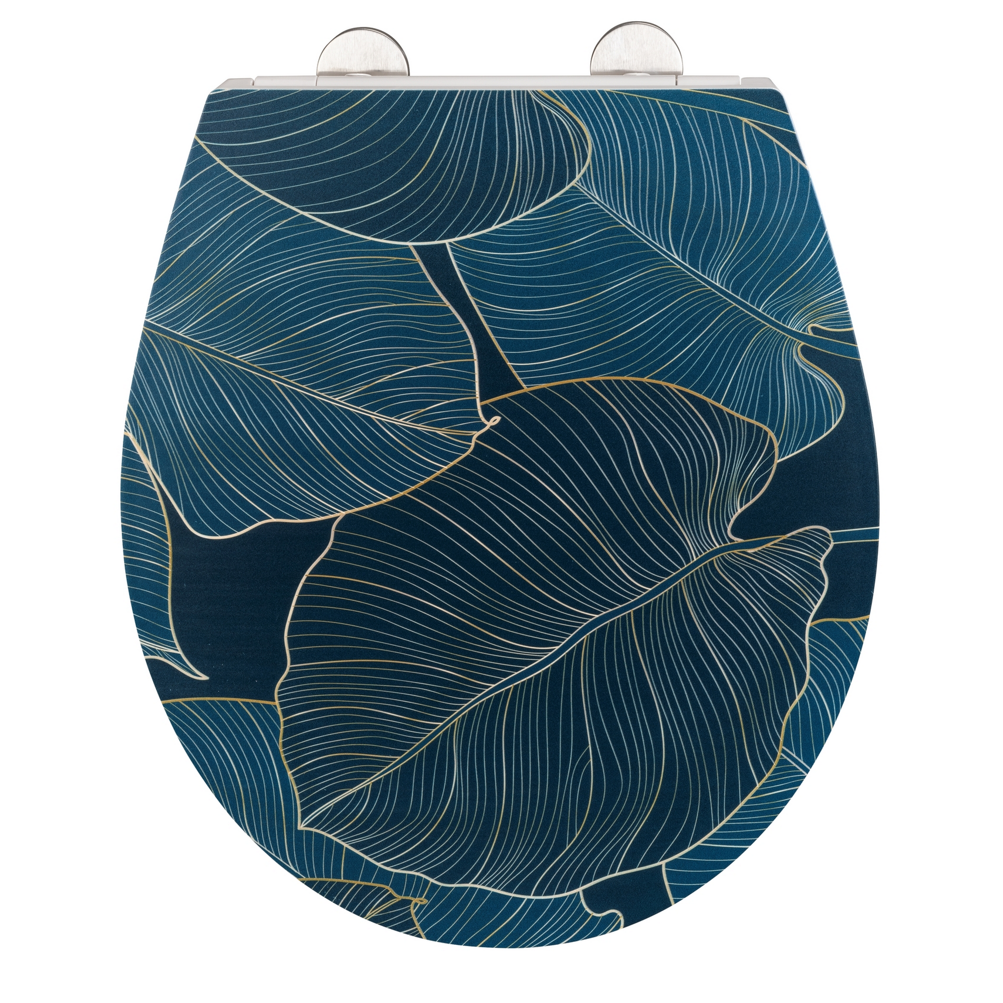 WC-Sitz mit Absenkautomatik mehrfarbig Duroplast