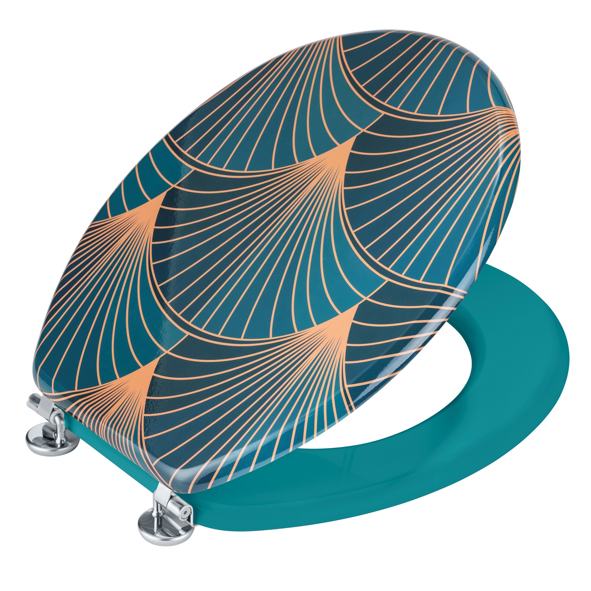 WC-Sitz 'Aira mehrfarbig Holzkern