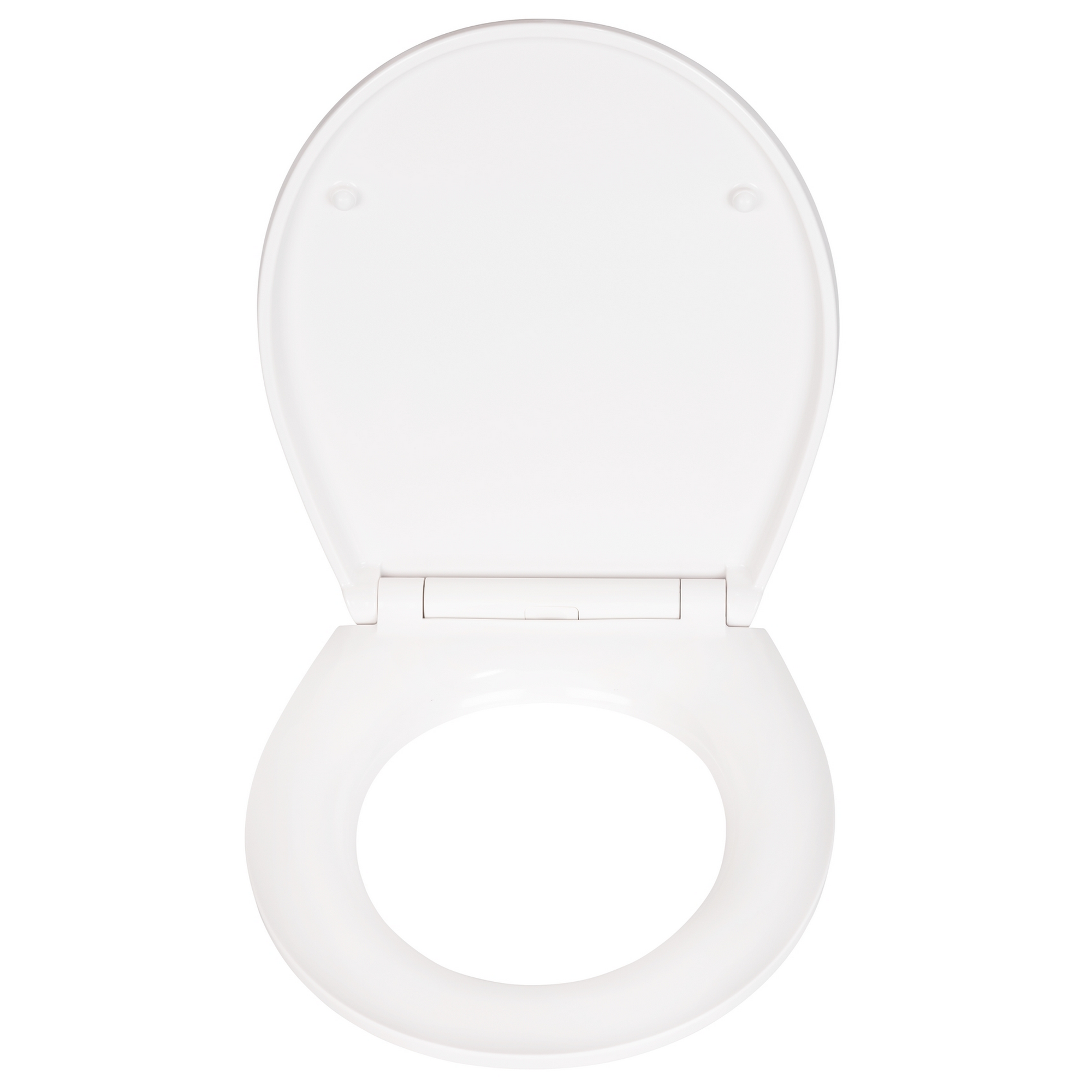 WC-Sitz 'White' mit Absenkautomatik mehrfarbig Duroplast