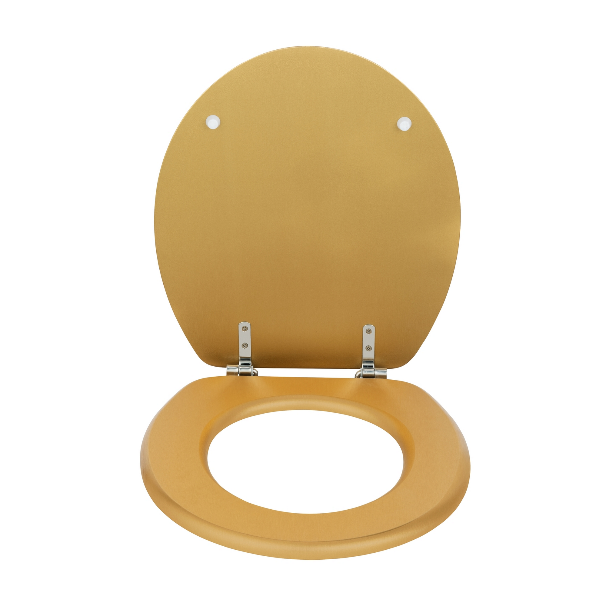 WC-Sitz 'Aldeno' goldfarben Holzkern