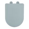 WC-Sitz 'Galati' mit Absenkautomatik blau Duroplast