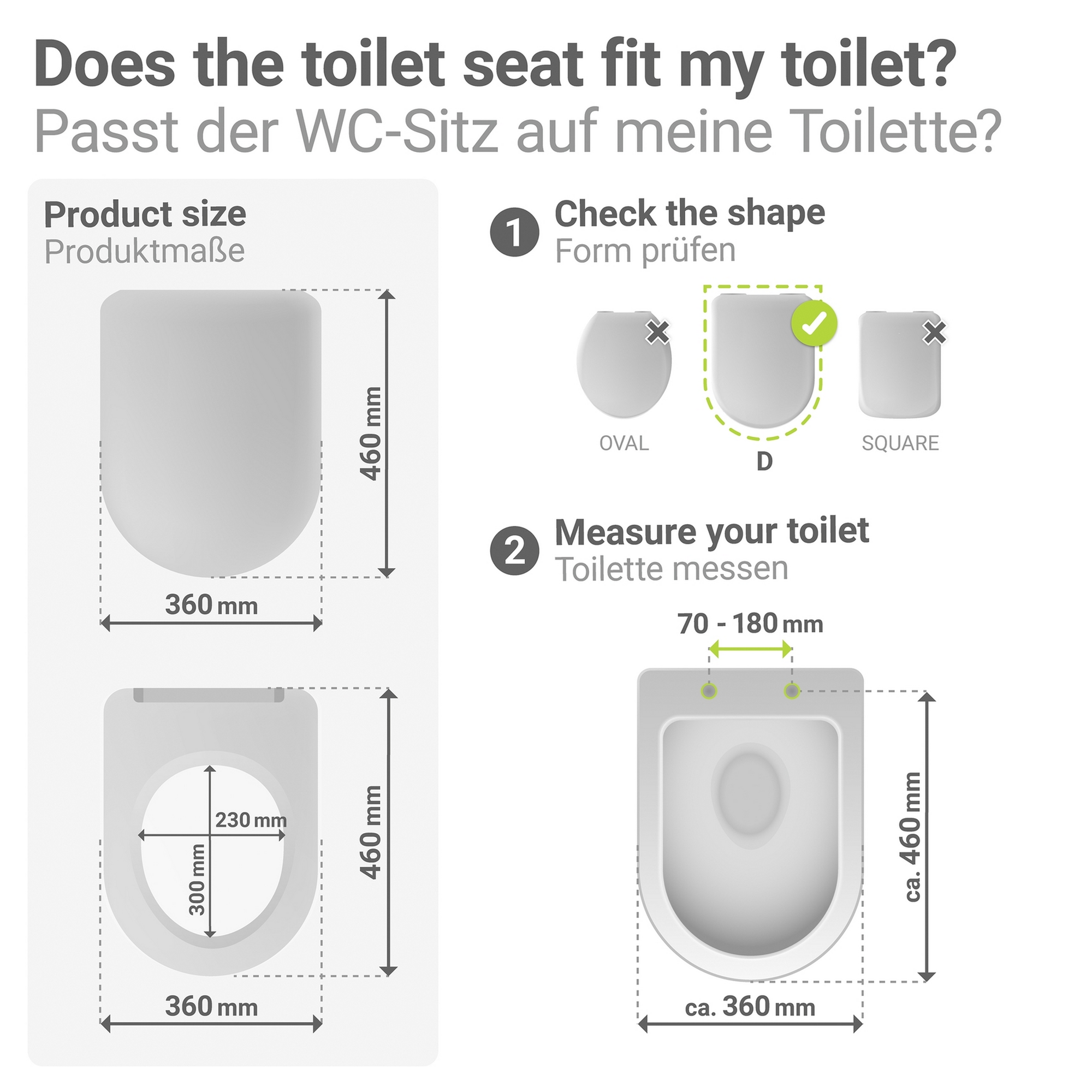 WC-Sitz 'Galati' mit Absenkautomatik blau Duroplast