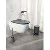 WC-Sitz 'Galati' mit Absenkautomatik anthrazit Duroplast