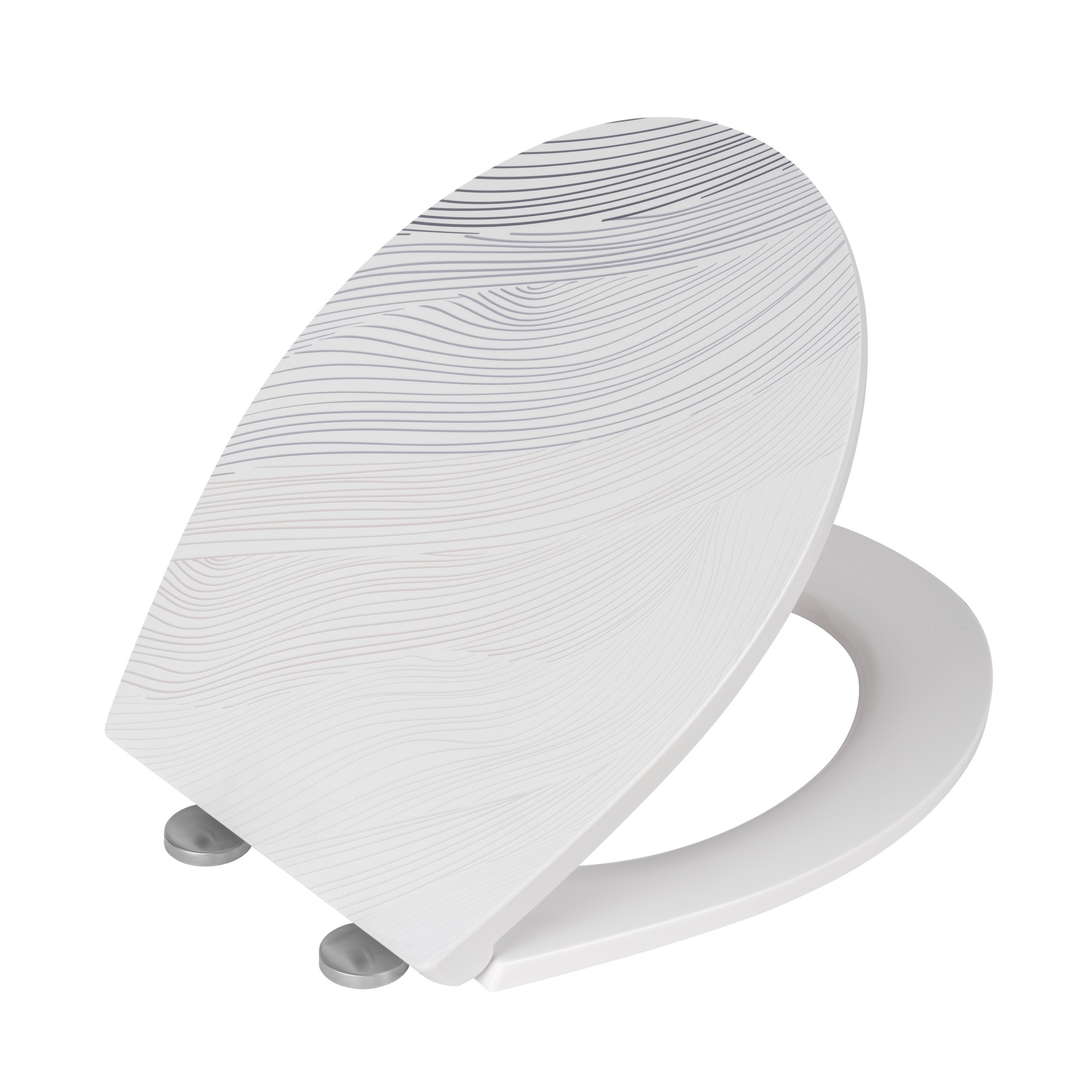 WC-Sitz 'Menin' mit Absenkautomatik mehrfarbig Duroplast