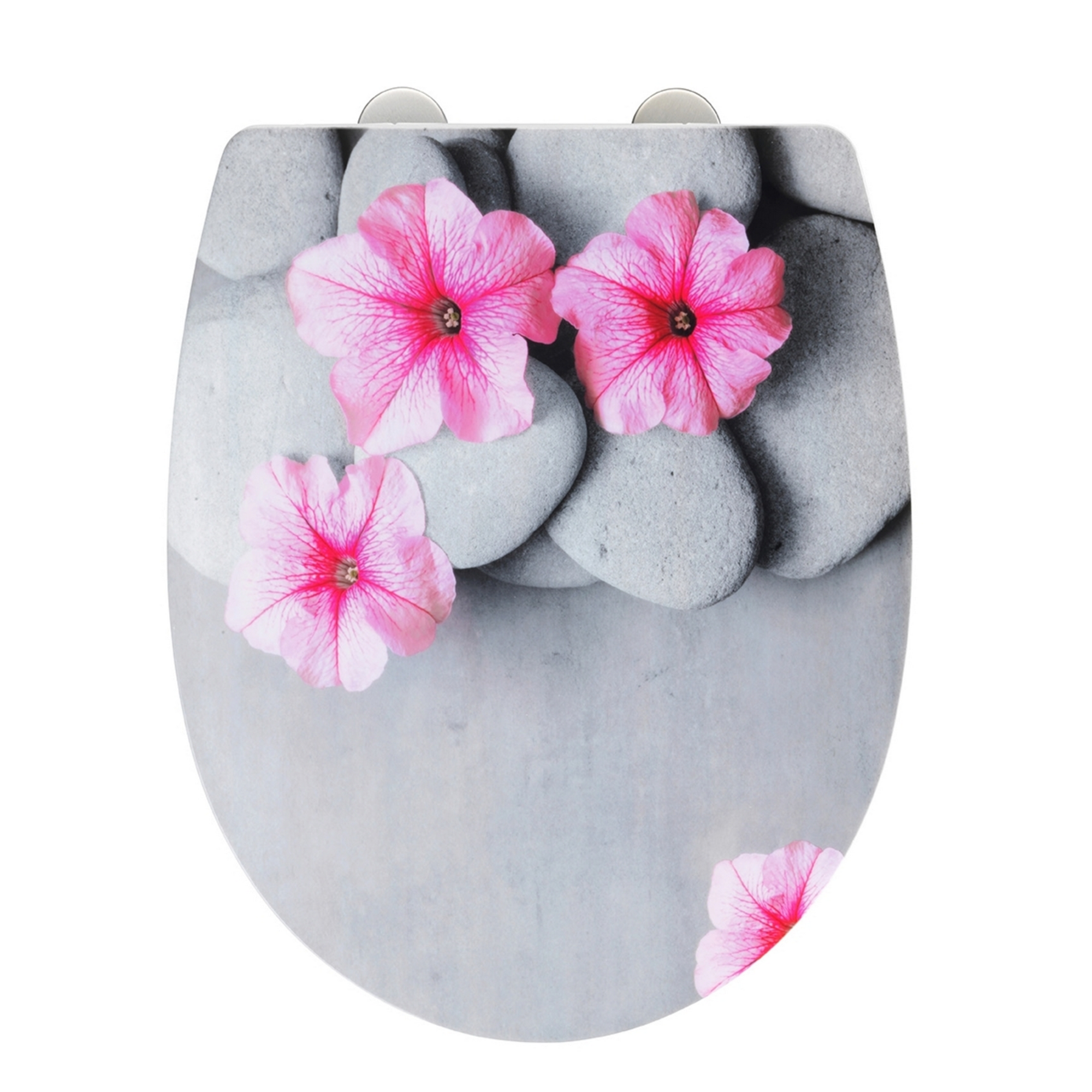 WC-Sitz 'Pretty' mit Absenkautomatik mehrfarbig Thermoplast