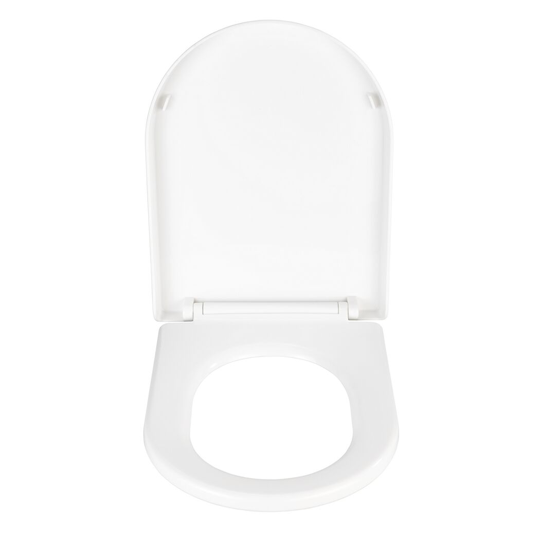 WC-Sitz 'Premium' mit Absenkautomatik weiß Thermoplast