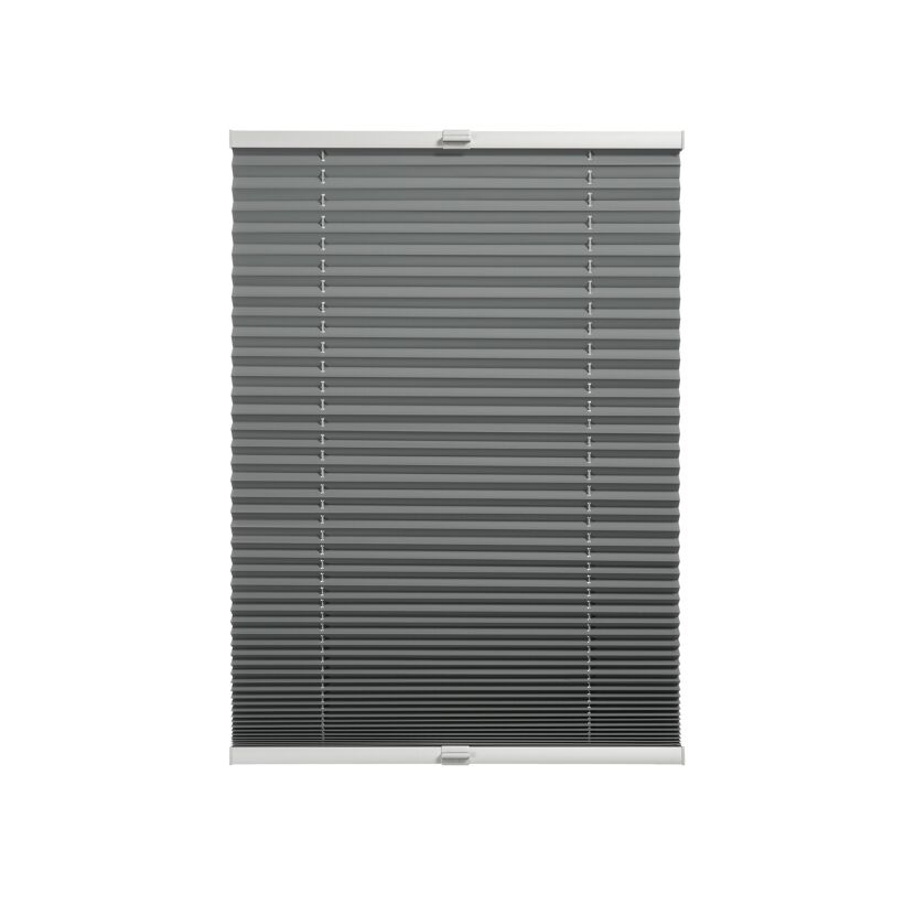 Thermo-Plissee 'Ella' grau 80 x 130 cm