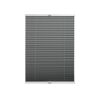 Thermo-Plissee 'Ella' grau 90 x 130 cm