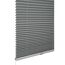 Thermo-Plissee 'Ella' grau 100 x 130 cm