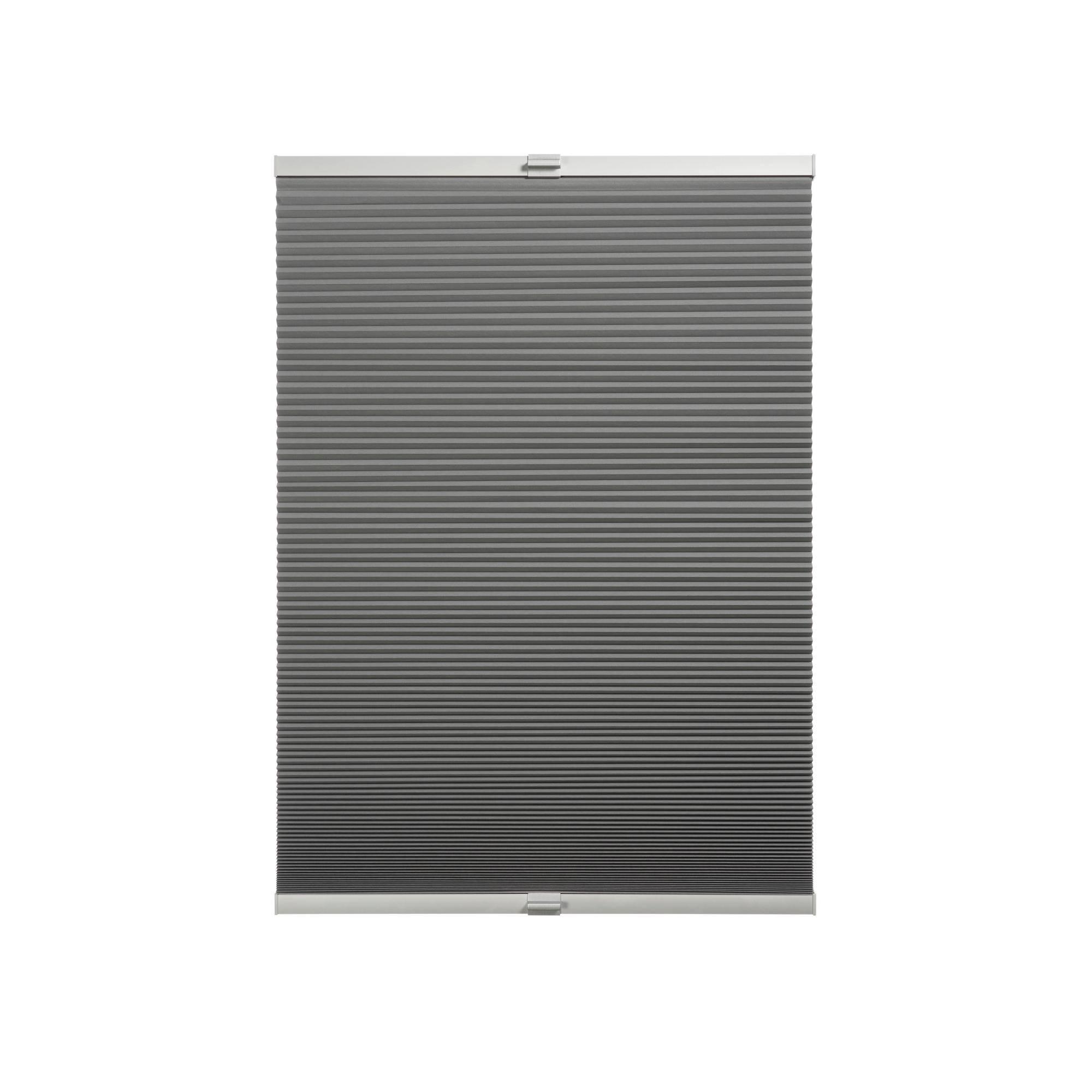 Thermo-Wabenplissee 'Sina' grau 80 x 220 cm