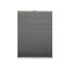 Thermo-Wabenplissee 'Sina' grau 80 x 220 cm