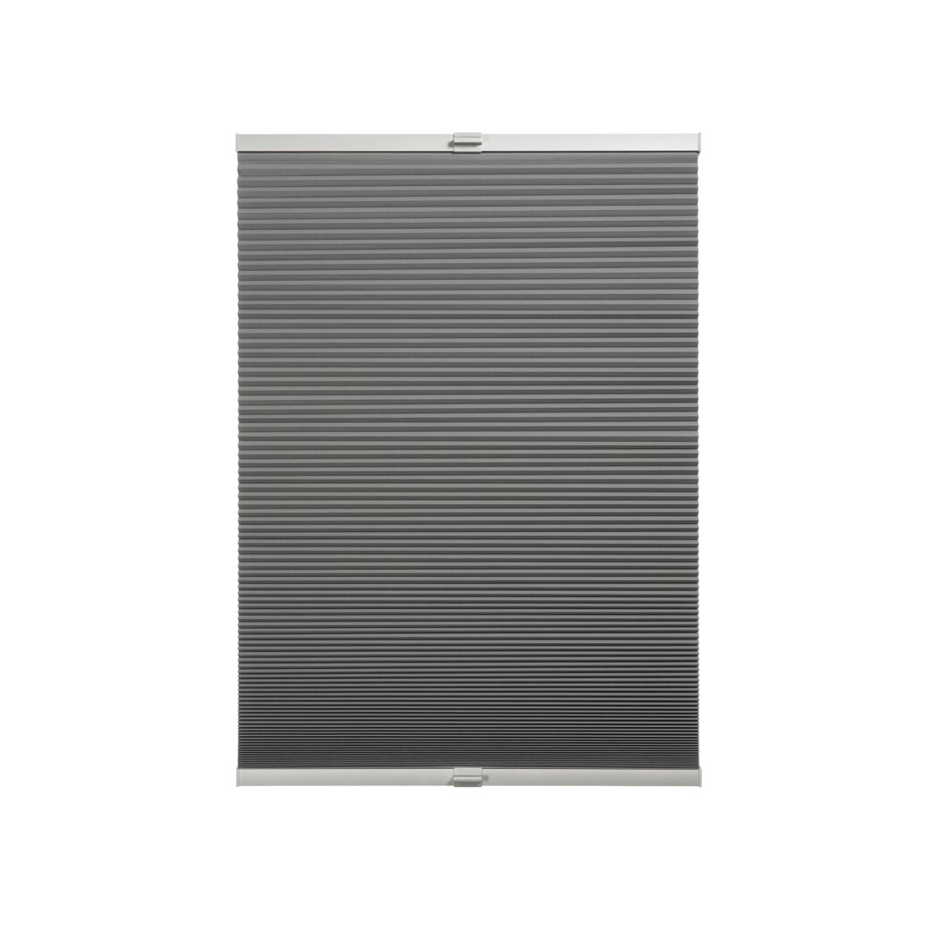 Thermo-Wabenplissee 'Sina' grau 80 x 220 cm