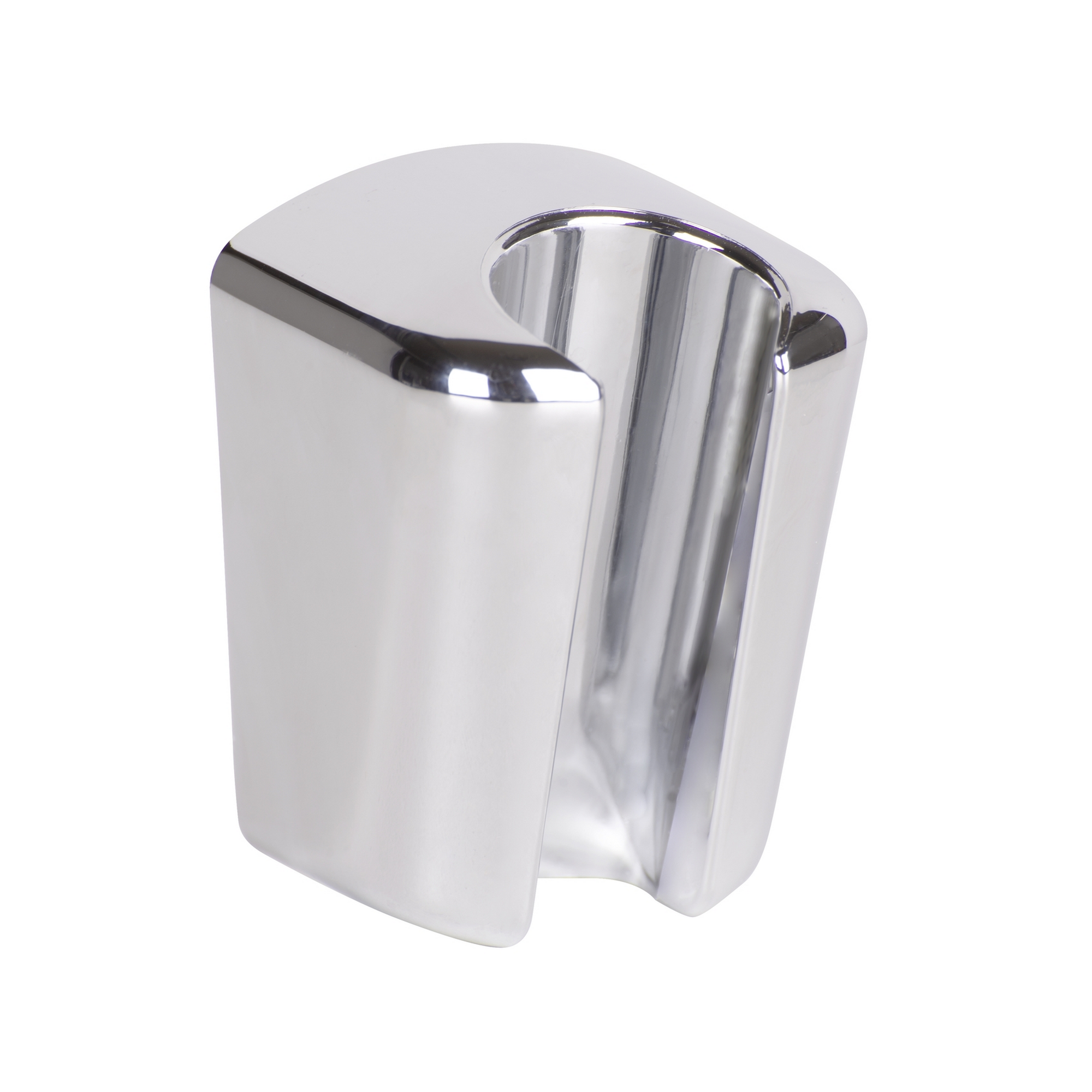 Duschkopfhalter 'Classic' ABS-Kunststoff verchromt 4,3 x 6,1 x 4,2 cm