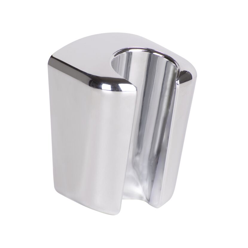 Duschkopfhalter 'Classic' ABS-Kunststoff verchromt 4,3 x 6,1 x 4,2 cm