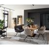 Vorhangschiene 'Emilia' Aluminium mattschwarz 230 cm