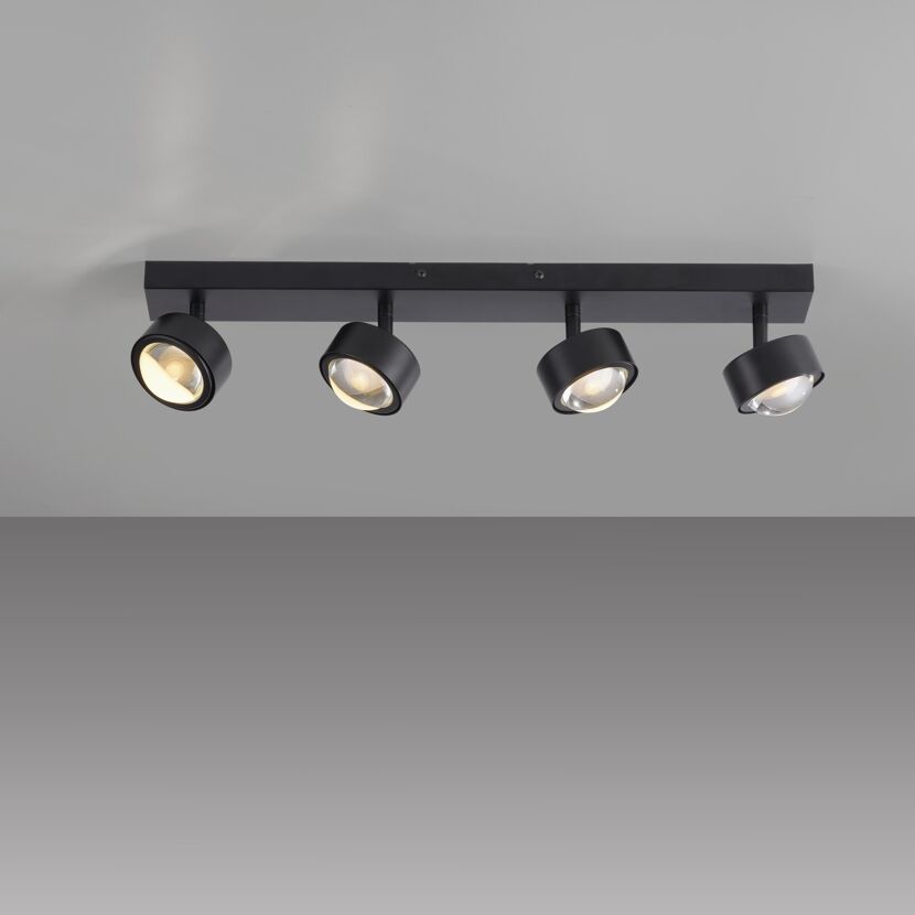 LED-Deckenleuchte 'Tavoli' sandfarben 1-flammig Ø 28,5 cm