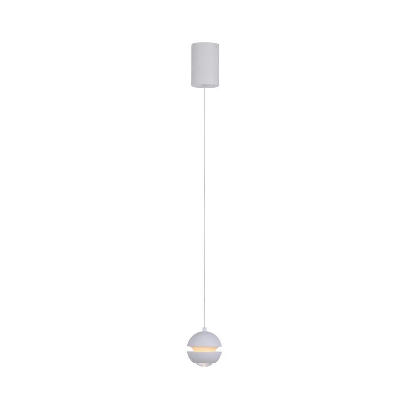 Pendelleuchte 'Lini' weiß Ø 10 cm 1-flammig