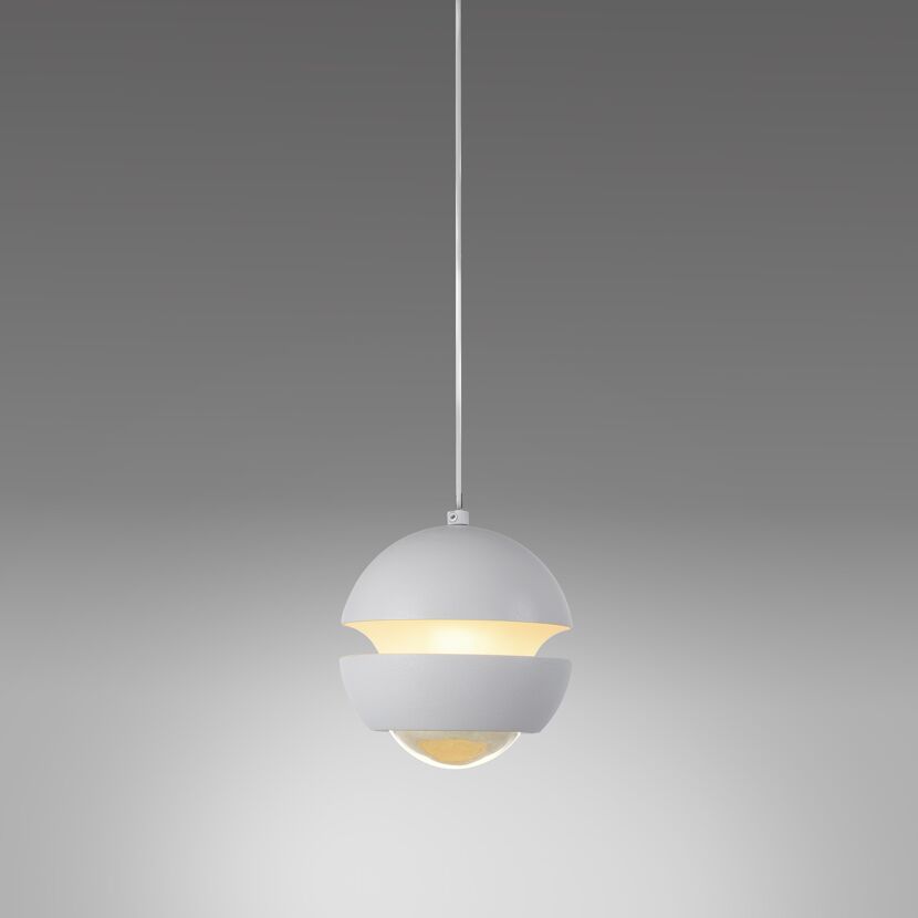 Pendelleuchte 'Lini' weiß Ø 10 cm 1-flammig