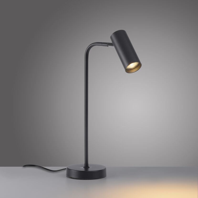 LED-Tischleuchte 'Rik' schwarz 46 cm