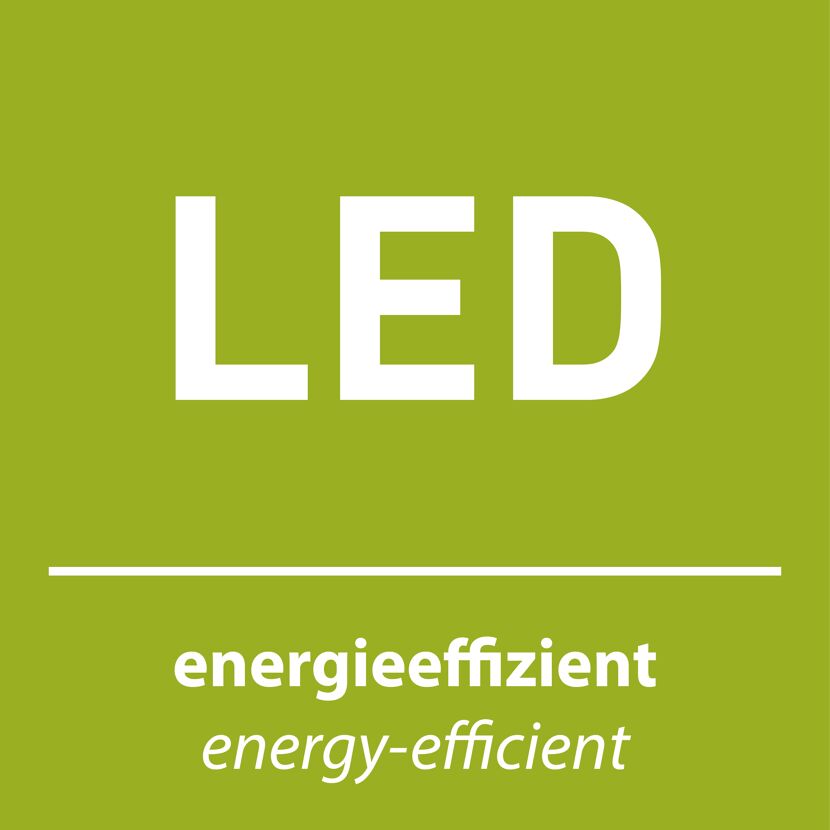 LED-Tischleuchte 'Rik' schwarz 46 cm