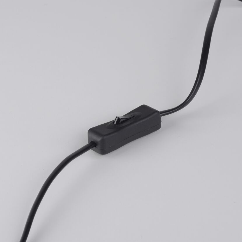 LED-Tischleuchte 'Rik' schwarz 46 cm