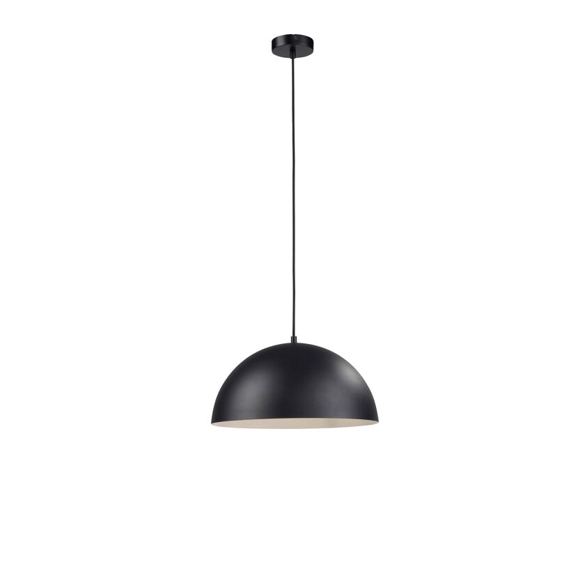 Pendelleuchte 'Ali' schwarz Ø 38 cm 1-flammig