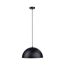 Pendelleuchte 'Ali' schwarz Ø 38 cm 1-flammig