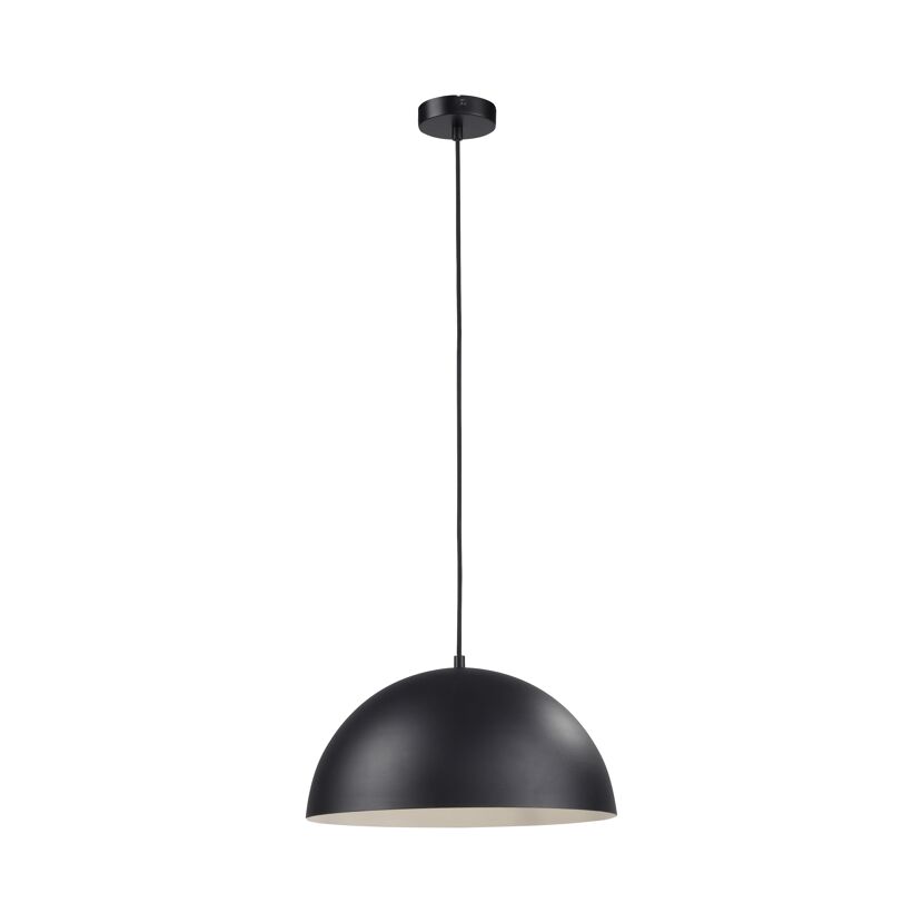 Pendelleuchte 'Ali' schwarz Ø 38 cm 1-flammig