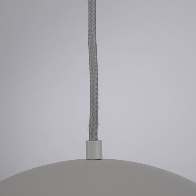 Pendelleuchte 'Ali' sandfarben Ø 38 cm 1-flammig