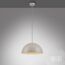 Pendelleuchte 'Ali' sandfarben Ø 38 cm 1-flammig