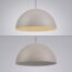Pendelleuchte 'Ali' sandfarben Ø 38 cm 1-flammig