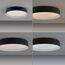 LED-Deckenleuchte 'Tavoli' schwarz 1-flammig Ø 39 cm