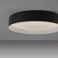 LED-Deckenleuchte 'Tavoli' schwarz 1-flammig Ø 39 cm