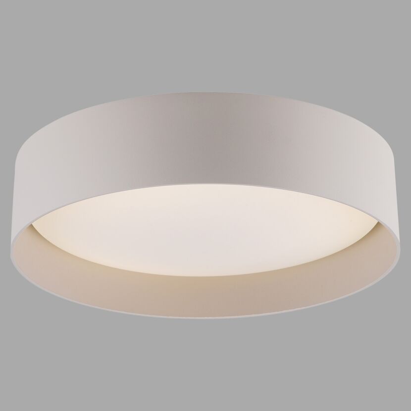 LED-Deckenleuchte 'Tavoli' sandfarben 1-flammig Ø 28,5 cm