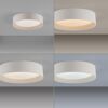LED-Deckenleuchte 'Tavoli' in verschiedenen Lichtfarben.
