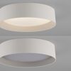 LED-Deckenleuchte 'Tavoli' leuchtend und ausgeschaltet