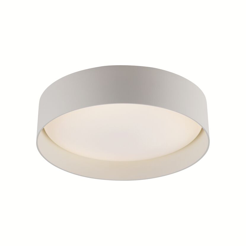 LED-Deckenleuchte 'Tavoli' sandfarben 1-flammig Ø 28,5 cm