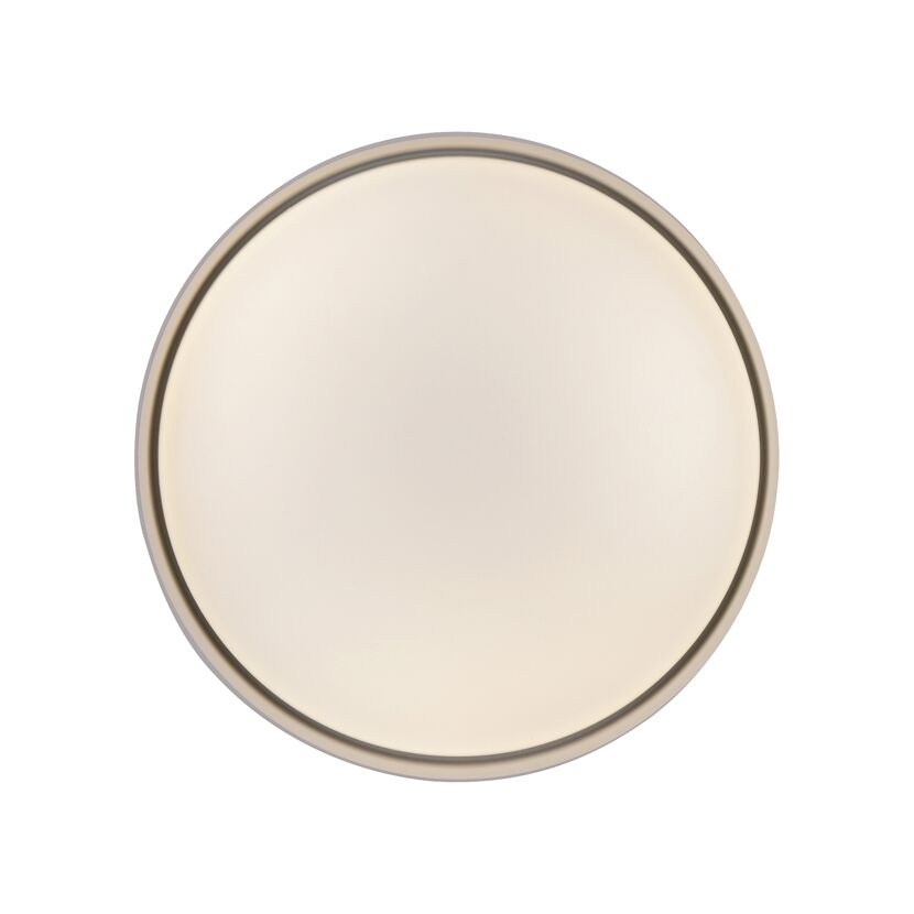 LED-Deckenleuchte 'Tavoli' sandfarben 1-flammig Ø 28,5 cm