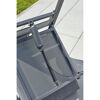 Gartenstuhlset 'Romina' Aluminium schwarz 2-teilig